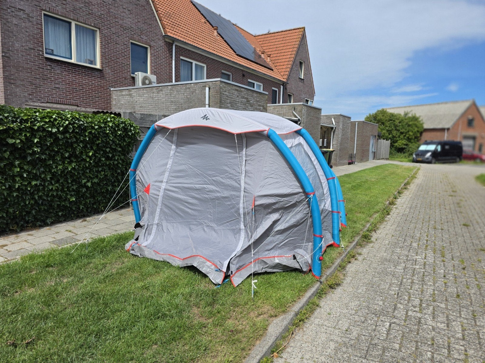 Quechua Family 4.1 XL - Ruime tent, Caravans en Kamperen, Ophalen of Verzenden, Gebruikt