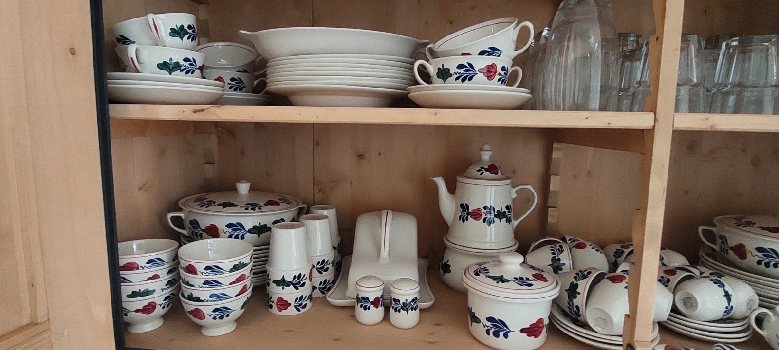 Boerenbont Servies - origineel, Ophalen, Gebruikt, Overige merken, Keramiek