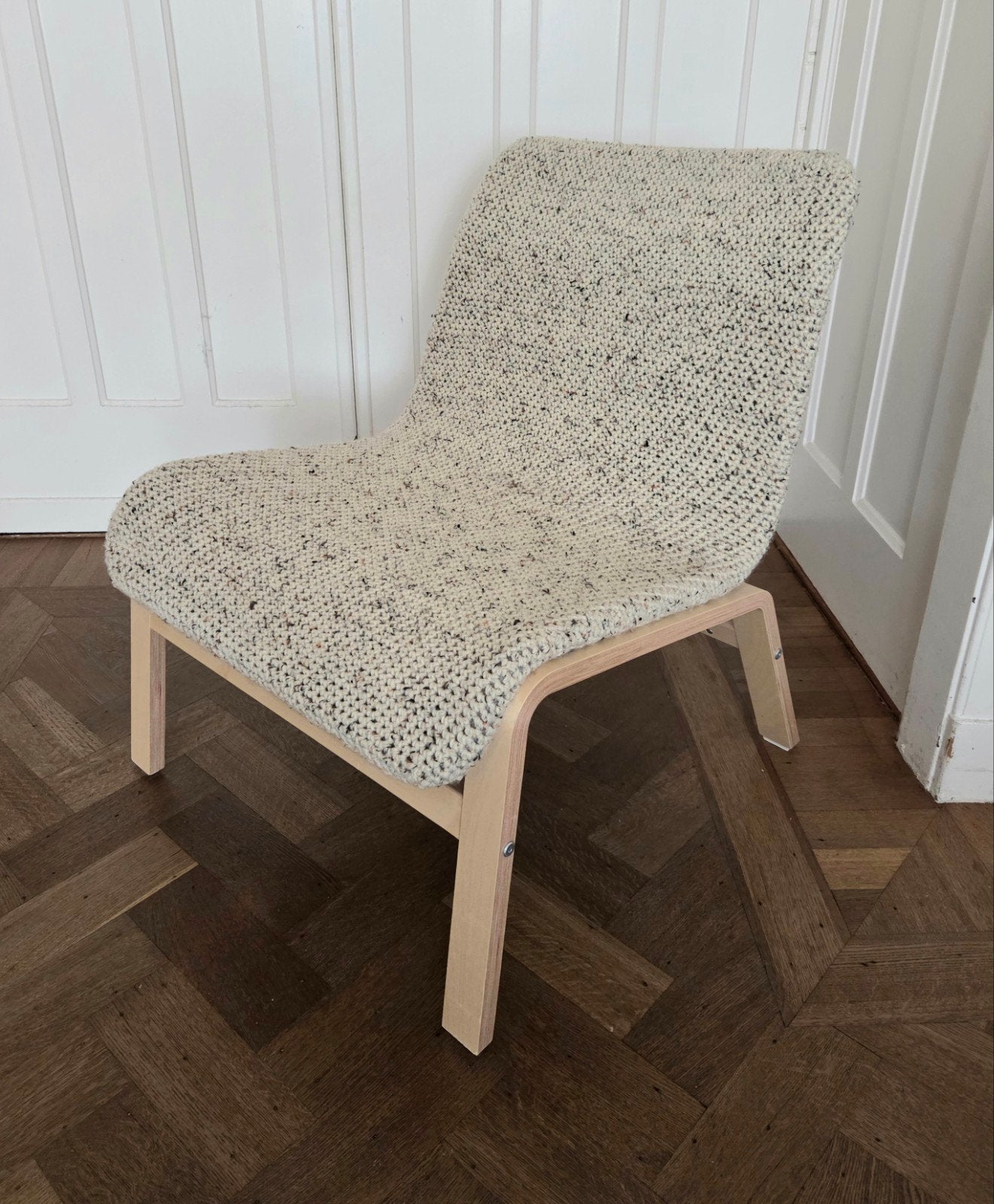 Hergestoffeerde fauteuil Nolmyra, Ophalen, Zo goed als nieuw, Hout, Eén