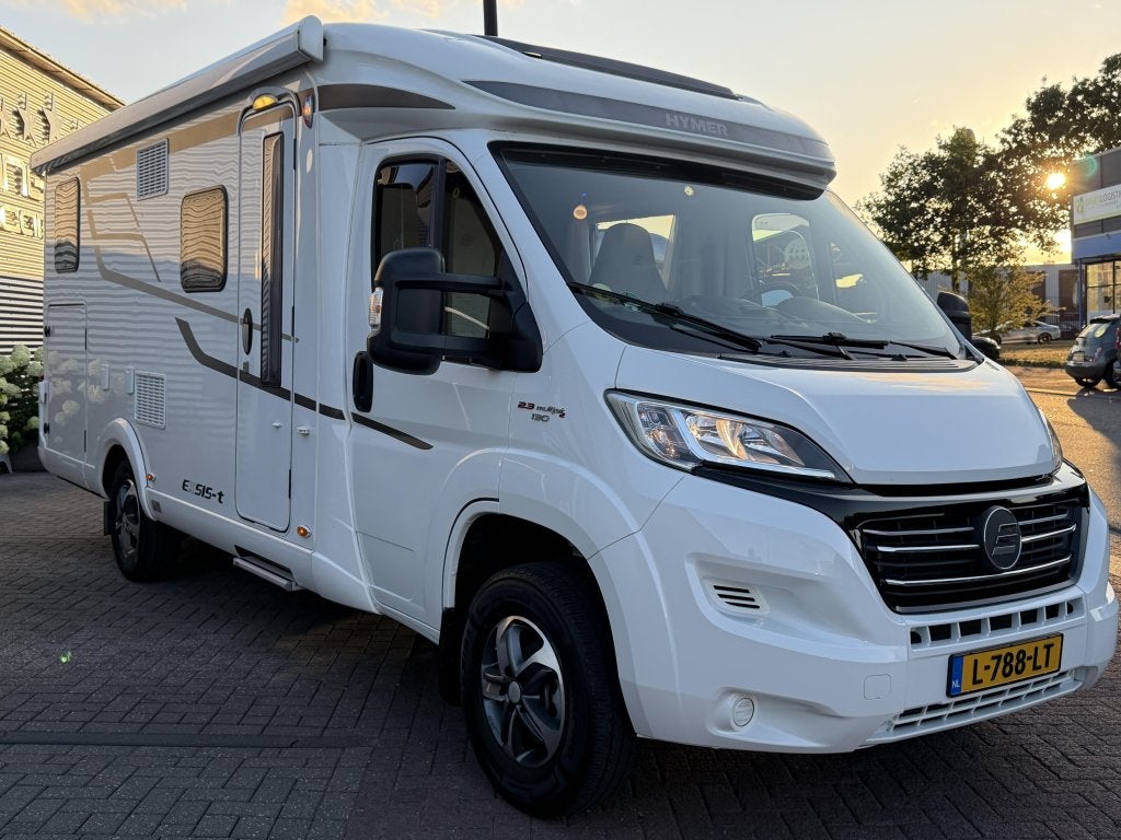 Hymer Exsis T 588- 2018- LENGTE BEDDEN- AIRCO- LUCHTVERING, Caravans en Kamperen, Campers, Winterisolatie, Ringverwarming, Fiat