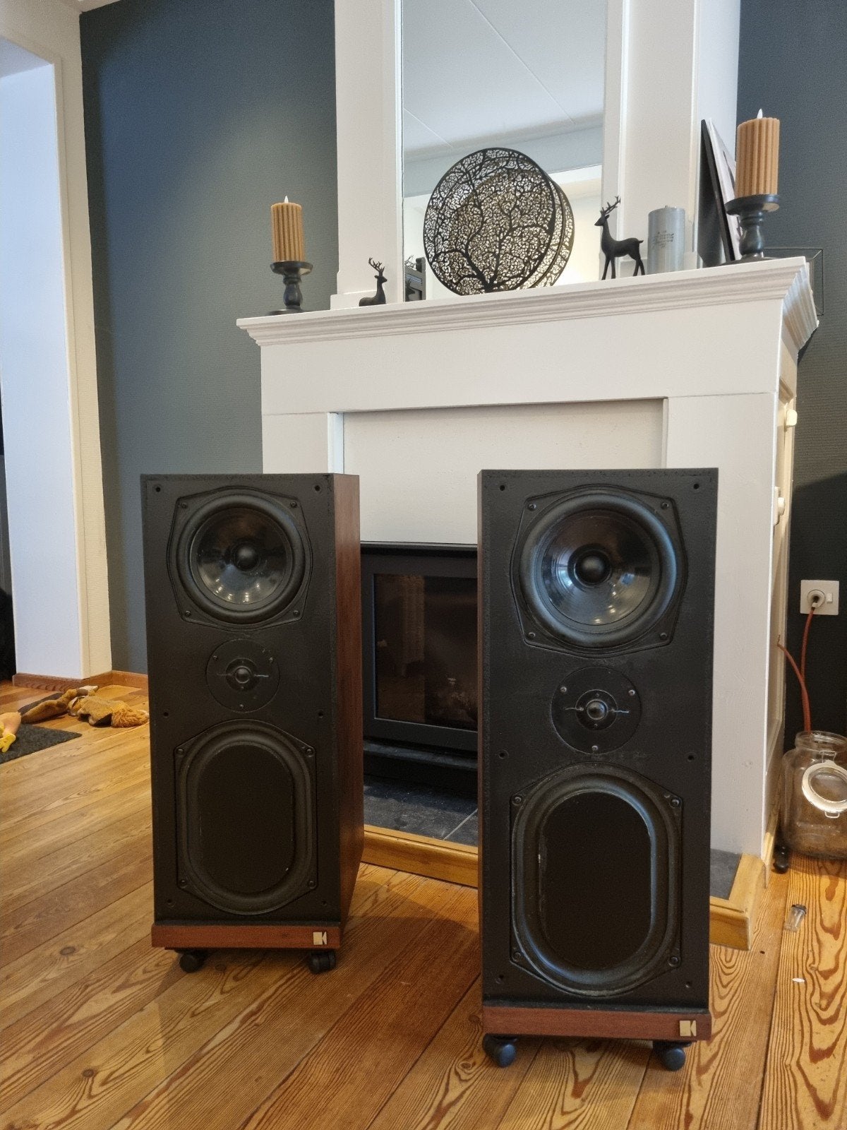 Kef Calinda Vintage toppers in zeer mooie staat.