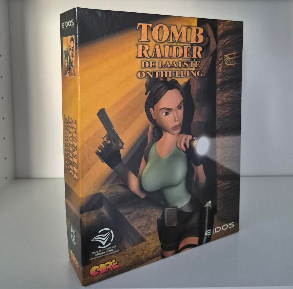 Tomb Raider 4 De Laatste Onthulling - PC CD-ROM big box, Avontuur en Actie, 1 speler, Ophalen of Verzenden, Zo goed als nieuw