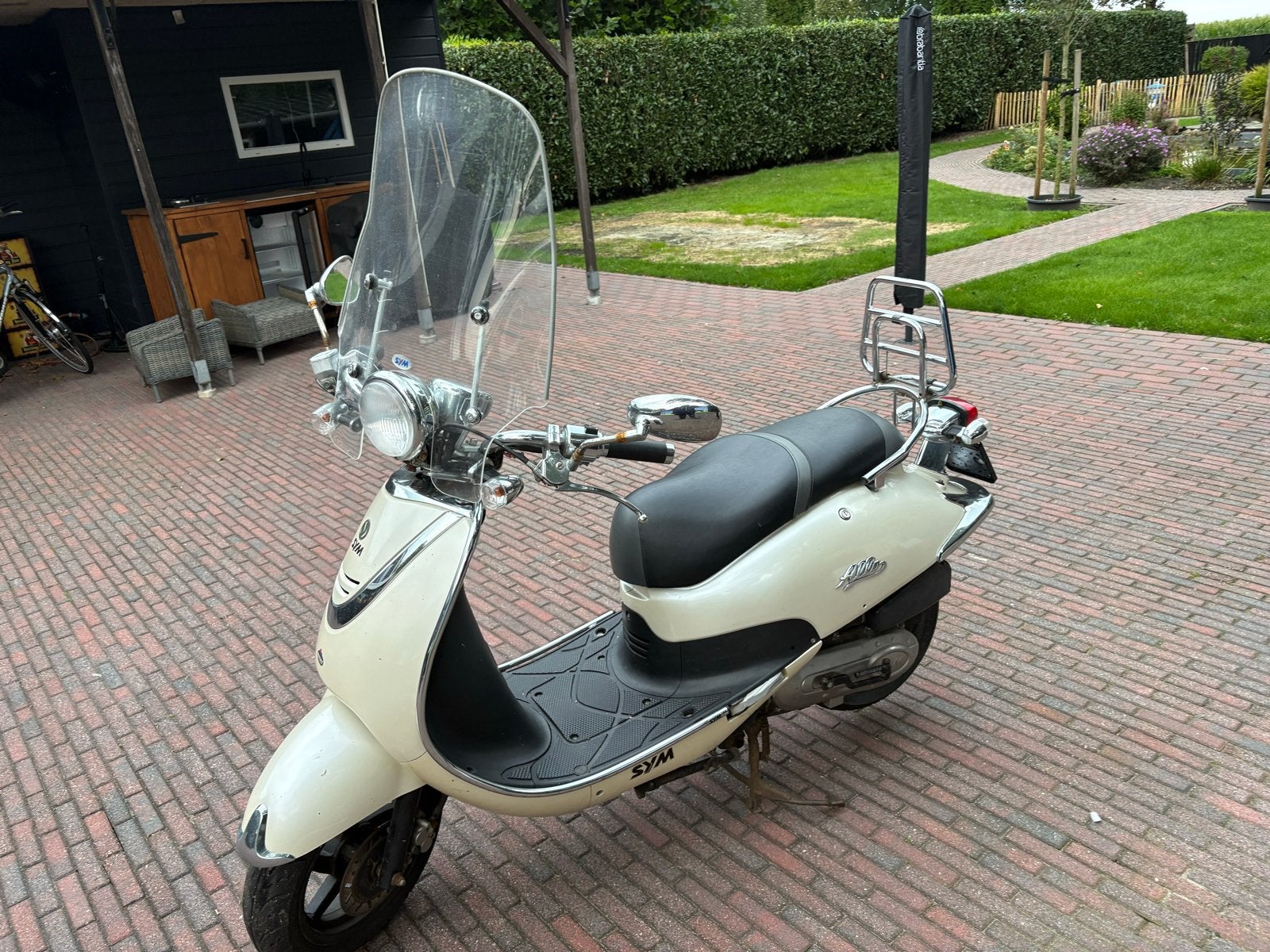 Sym. Allo scooter, Fietsen en Brommers, Ophalen, Gebruikt, Allo, Benzine