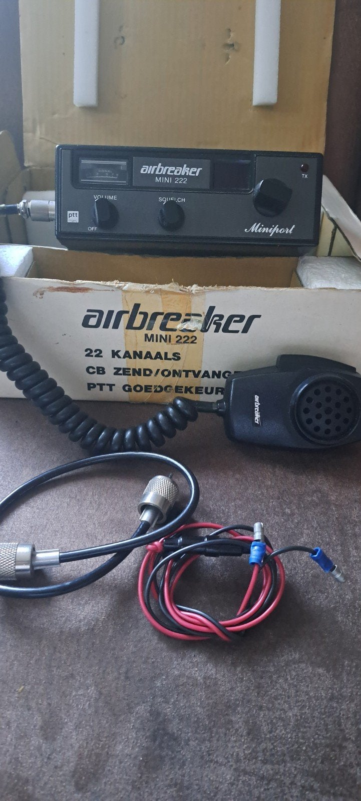 Airbreaker Mini 222 Miniport 27 MHz 22 kalen bak, Ophalen of Verzenden, Gebruikt