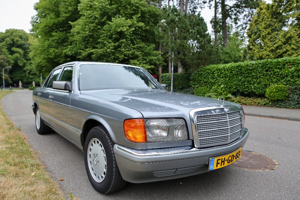 Mercedes-Benz S-Klasse 3.0 300 SE AUT K6 1988 Blauw, Auto's, Automaat, 188 pk, 1573 kg, Blauw