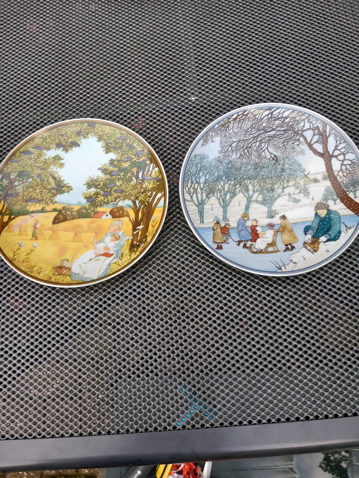 wandborden herfst en winter Heinrich Villeroy & Boch, Ophalen of Verzenden
