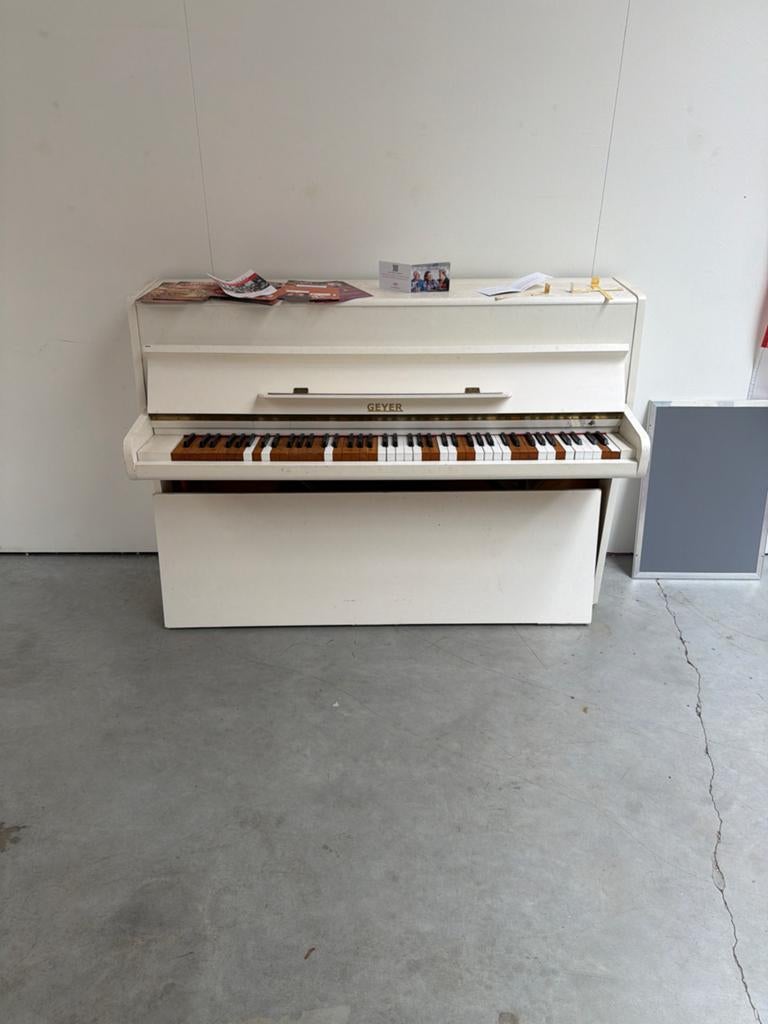 Piano, Muziek en Instrumenten, Piano's, Ophalen, Zwart