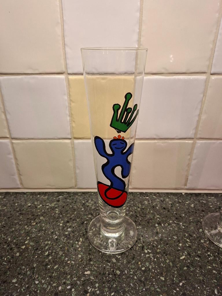 Ritzenhoff bierglas Marco Zanuso Jr - 1997, Verzamelen, Ophalen of Verzenden, Zo goed als nieuw, Bierglas