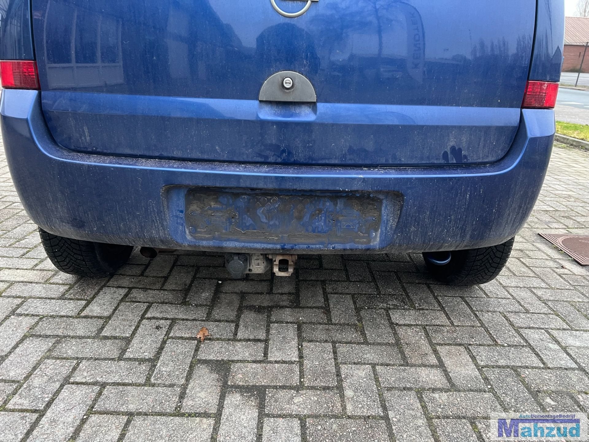 OPEL MERIVA A Blauw Z21B achterbumper 2003-2010, Gebruikt, Opel Automobile GmbH, Ophalen of Verzenden, Kontakt@opel-infoservice.de