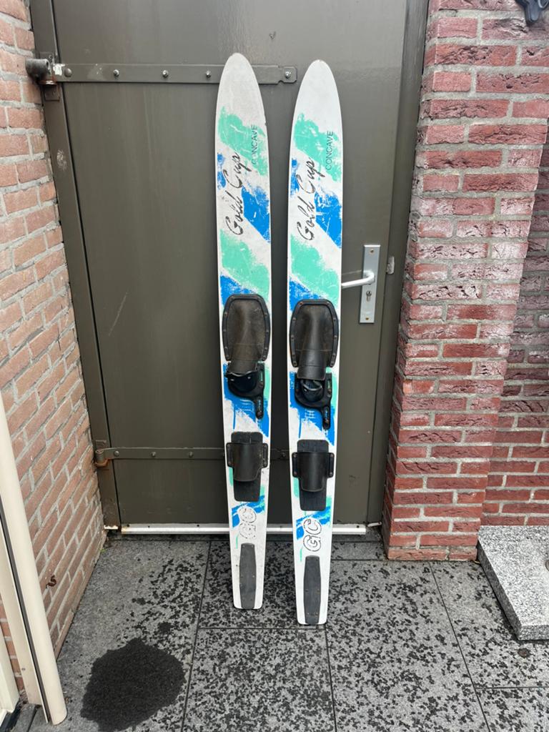 Gebruikte waterski's - Gold Cup Concave, Ophalen, Gebruikt, 160 cm of meer, Waterski's
