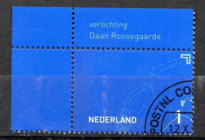 gestempelde zegel. Jaar 2015: Nederland in het licht, Ophalen of Verzenden, Na 1940, Gestempeld