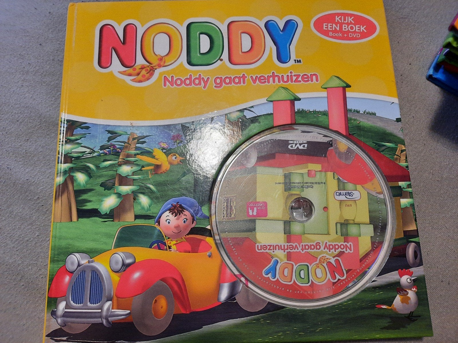Kinderboeken met DVD/CD: Paz, Noddy, Harry, Tim, Raffi, Sjon, Ophalen of Verzenden, Nieuw