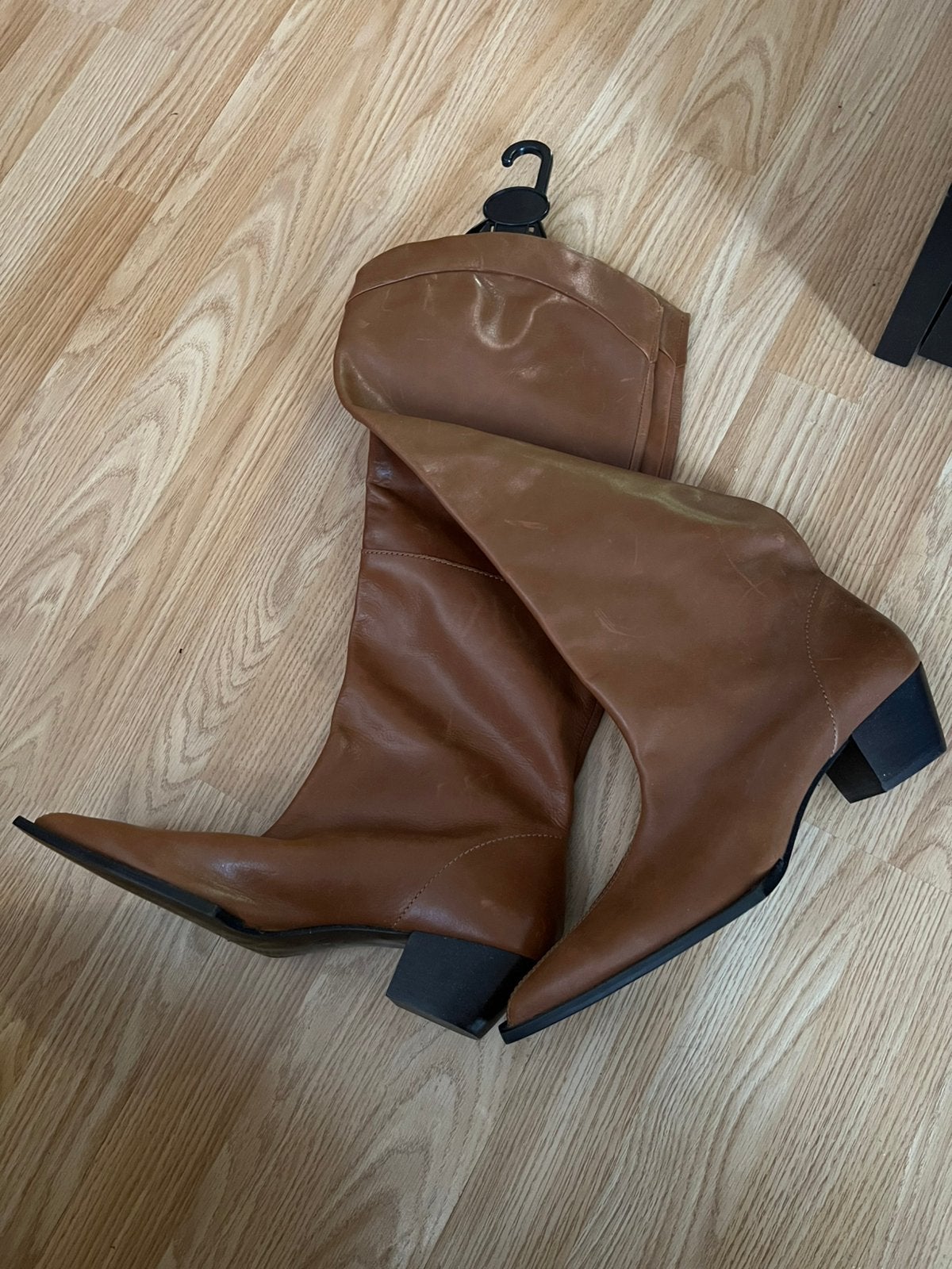 Laarzen nieuw maat 41, Kleding | Dames, Hoge laarzen, Bruin, Nieuw, Ophalen of Verzenden
