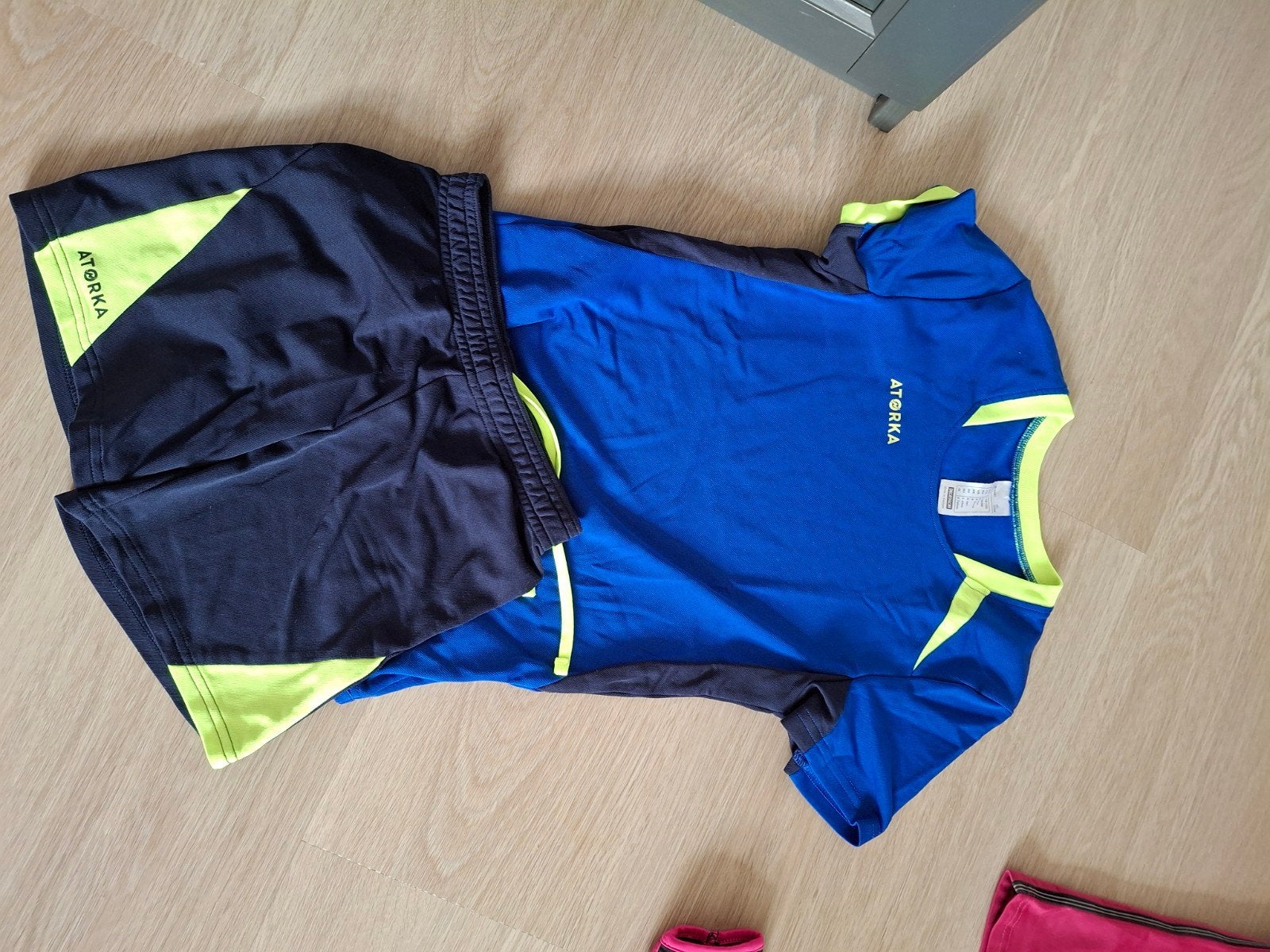 Sportkleding setje jongen maat 116/122, Sport- of Zwemkleding, Ophalen of Verzenden, Zo goed als nieuw, Atorka