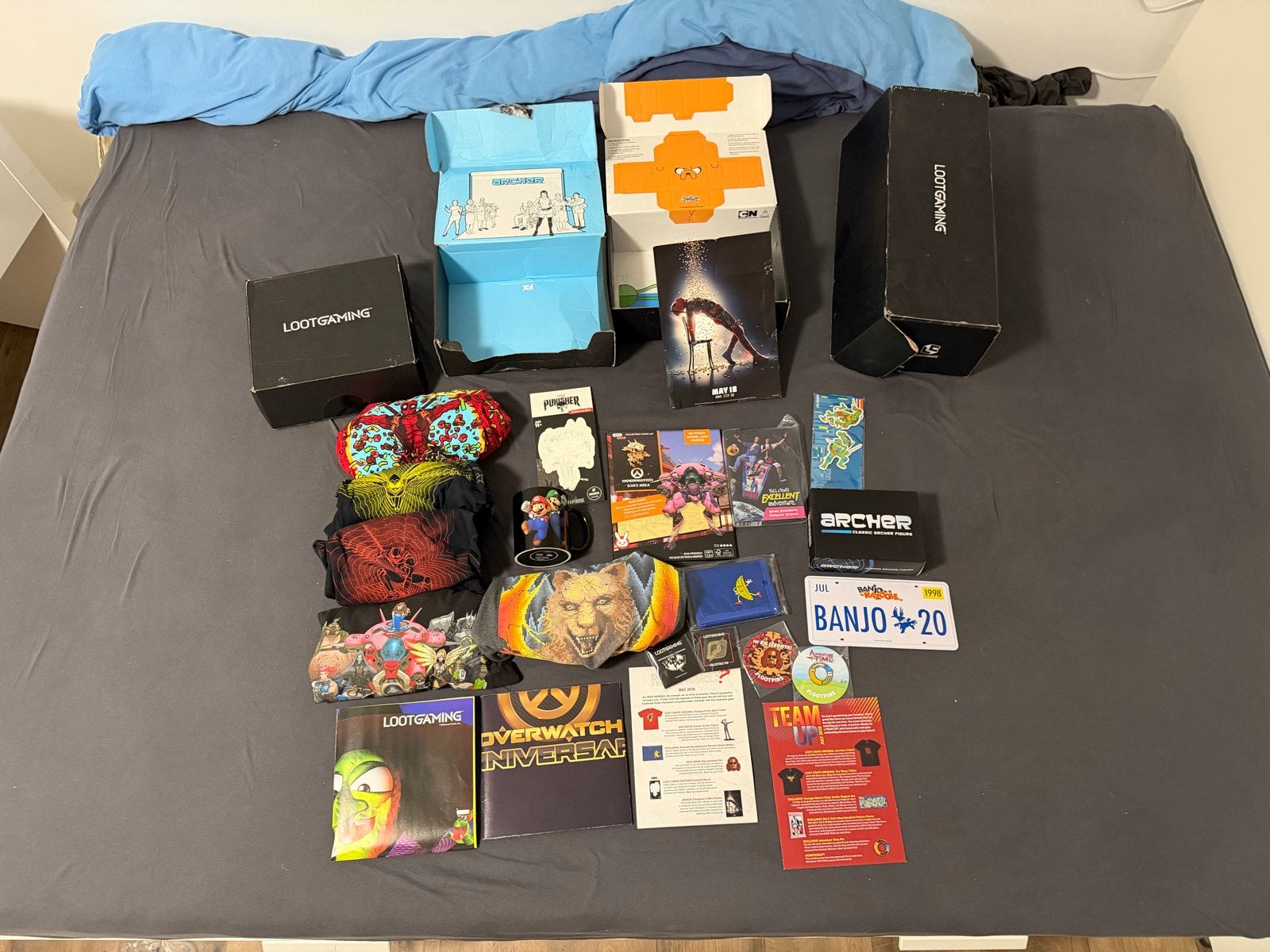 Grote collectie Loot crate & loot gaming merchandise, Ophalen of Verzenden, Nieuw