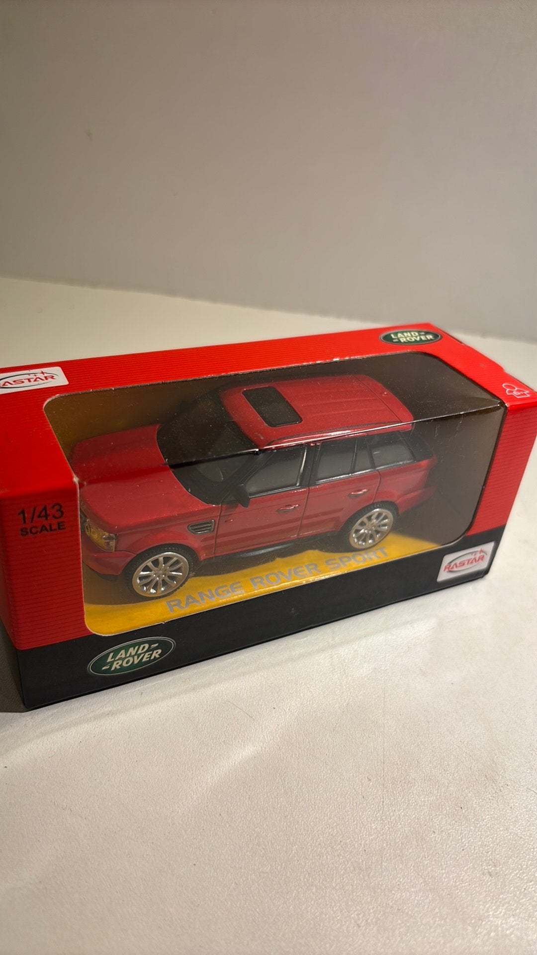Rang rover sport red rastar 1.43, Overige merken, Auto, Ophalen of Verzenden, A