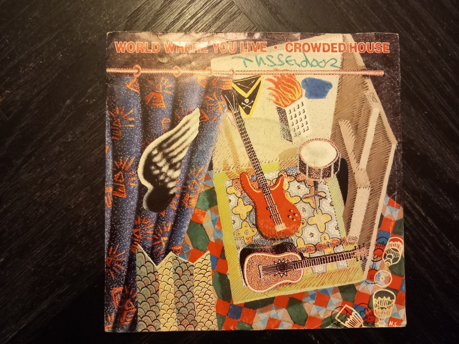 Crowded House - World Where You Live Single, Ophalen of Verzenden, Gebruikt, Pop