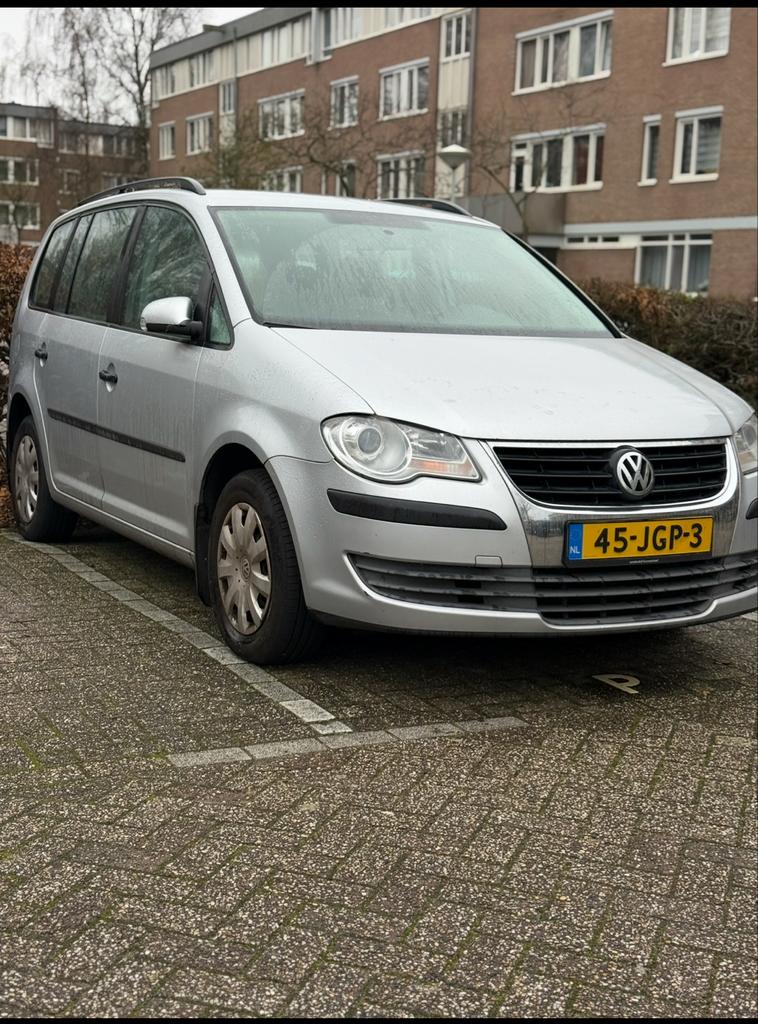 Volkswagen Touran 1.4 TSI 103KW 2009 Grijs, Auto's, Voorwielaandrijving, Parkeersensor, 4 cilinders, Handgeschakeld
