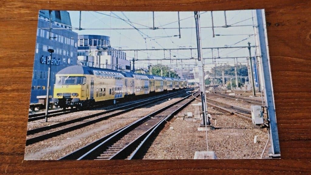 Foto TREIN NS Nederlandse Spoorwegen DDM Dubbeldekker, Verzenden, Gebruikt, Trein, Overige typen