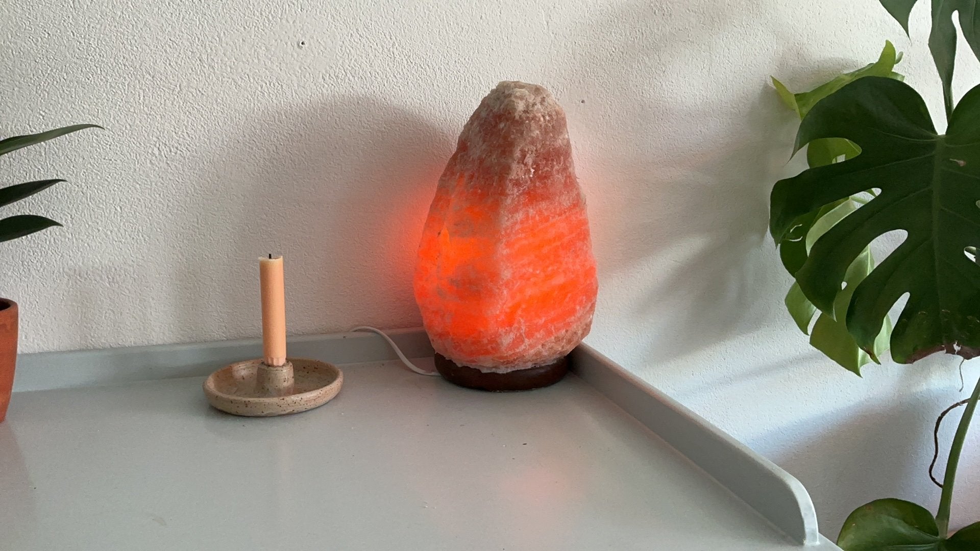 Zoutlamp groot 12-15 KG, Ophalen, Zoutlamp
