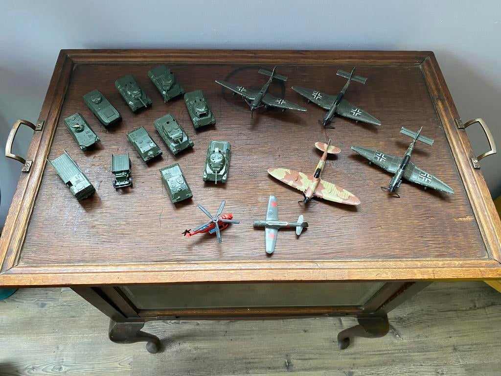 Partij oorlogsspeelgoed., Verzamelen, Ophalen of Verzenden, Luchtmacht, Duitsland, Miniatuur of Beeldje