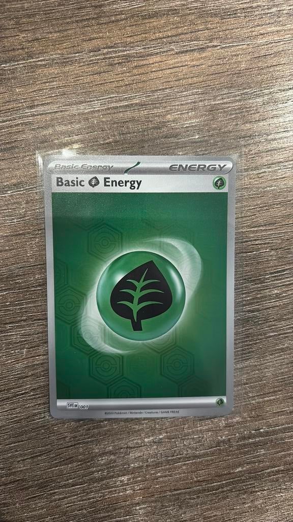 SVE Basic Grass Energy 001 Reverse holo, Ophalen of Verzenden, Zo goed als nieuw