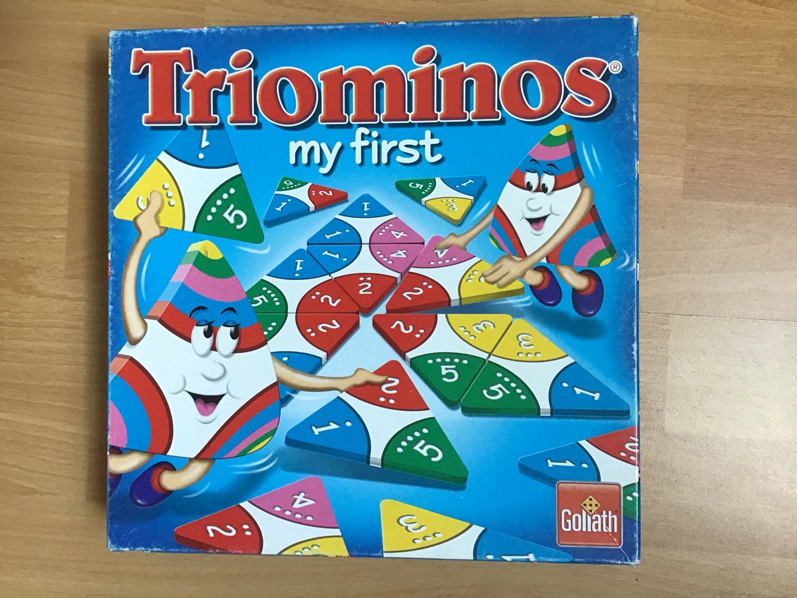 Triominos my first., Ophalen of Verzenden, Zo goed als nieuw