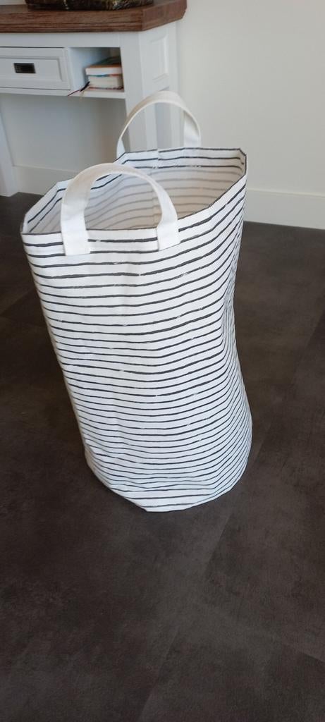 Ikea Klunka waszak, wit/zwart, 60L, Overige materialen, Gebruikt, 40 liter of meer, Ophalen of Verzenden