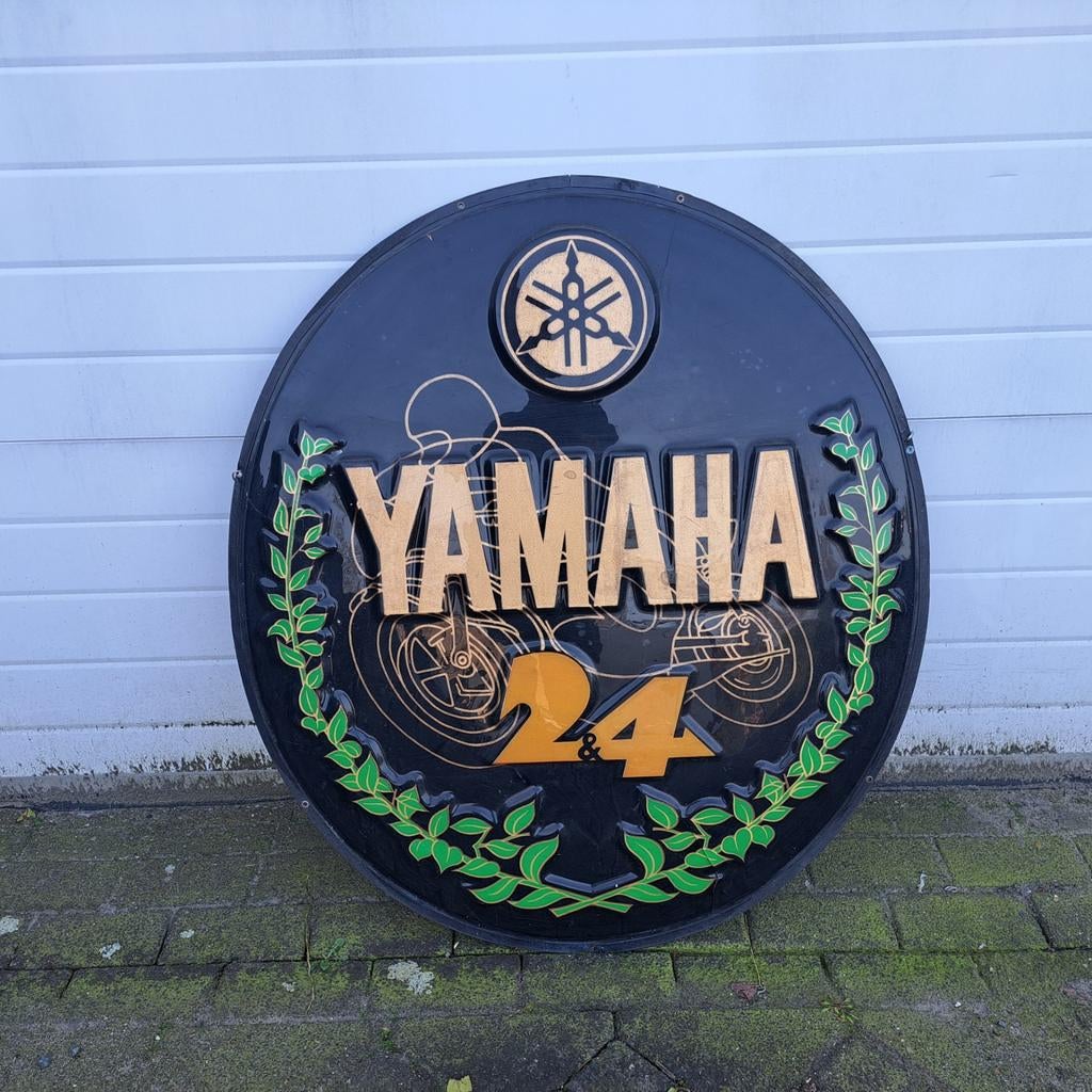 Yamaha lichtbak plaat, Ophalen, Gebruikt, Lichtbak of (neon) lamp