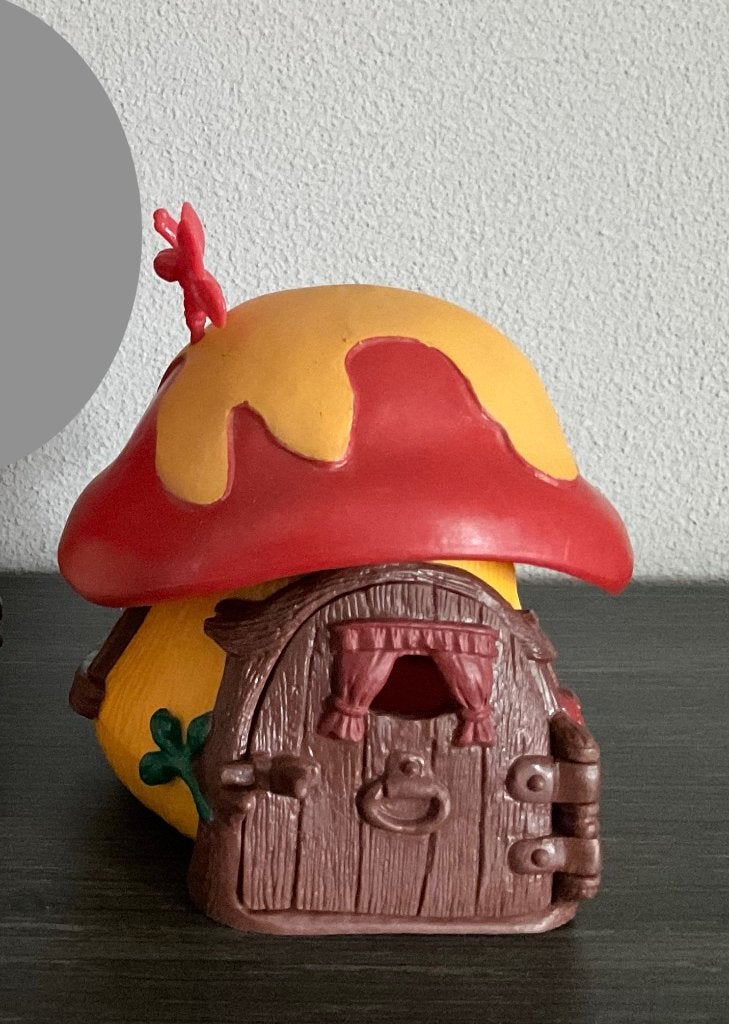 Smurfen HUIS .... KLEiN, Verzamelen, Smurfen, Ophalen, Zo goed als nieuw, Verschillende Smurfen, Huisje of Attribuut