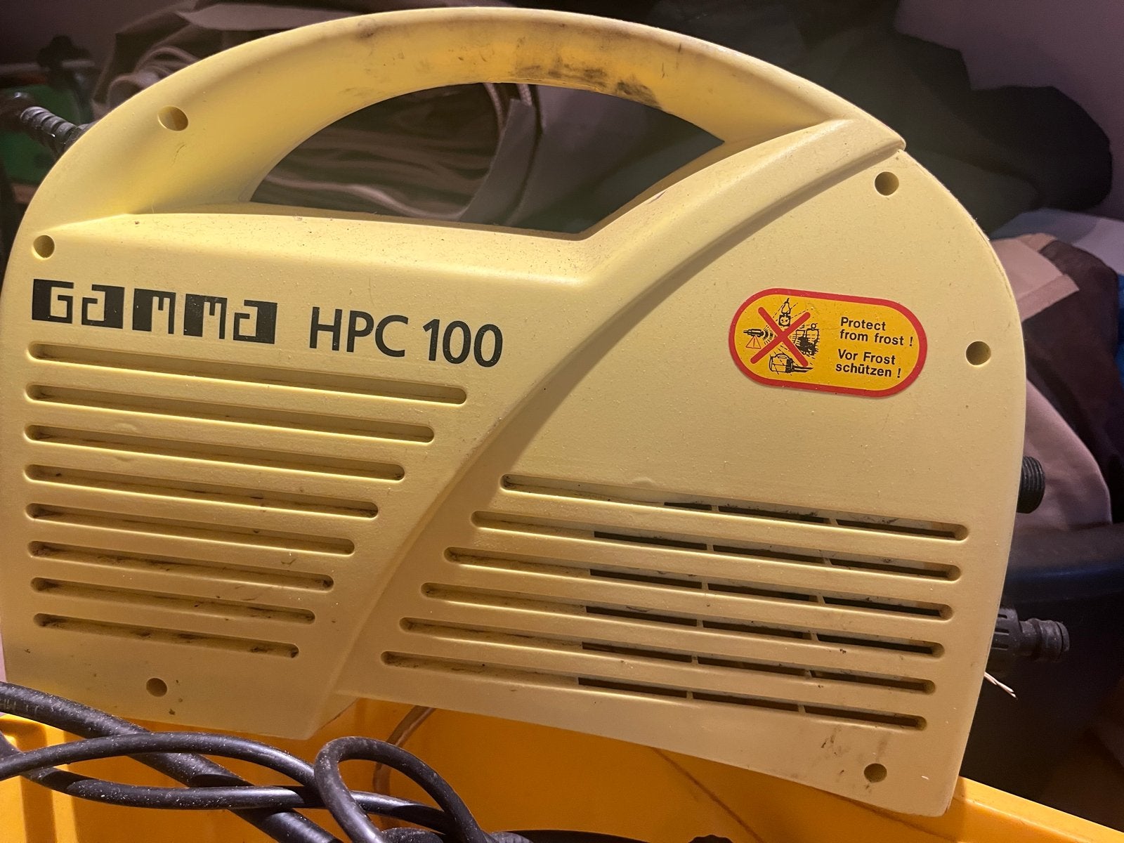 Gamma HPC 100 Hogedrukreiniger - Gebruikt, Ophalen of Verzenden, Gebruikt, Elektrisch