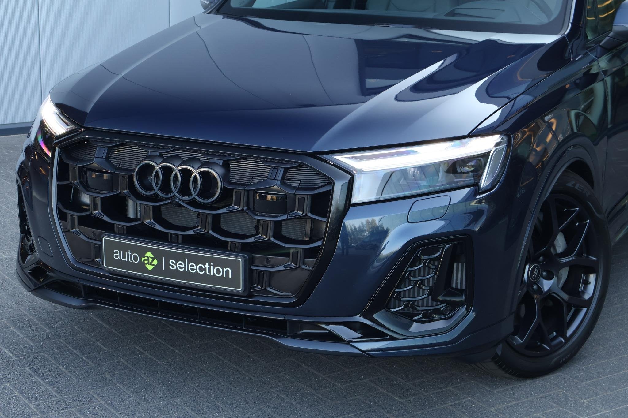 Audi Q7 55 TFSI e quattro Pro Line S / Memory / Headup, Auto's, Audi, Automaat, 77 km/l, Blauw, 26 kWh