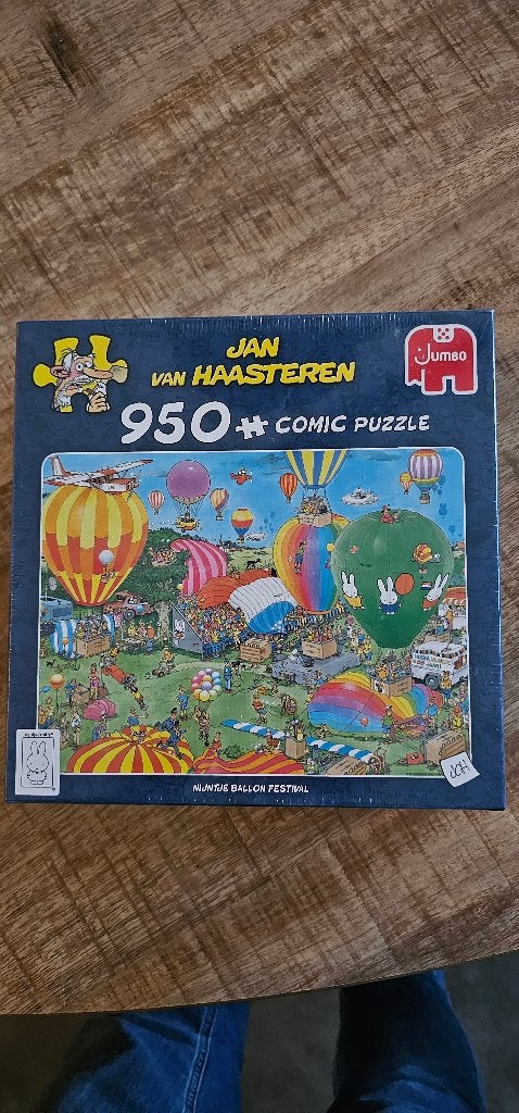 jan van haasteren nijntje 950 stukjes nieuw, Ophalen of Verzenden, 500 t/m 1500 stukjes, Nieuw