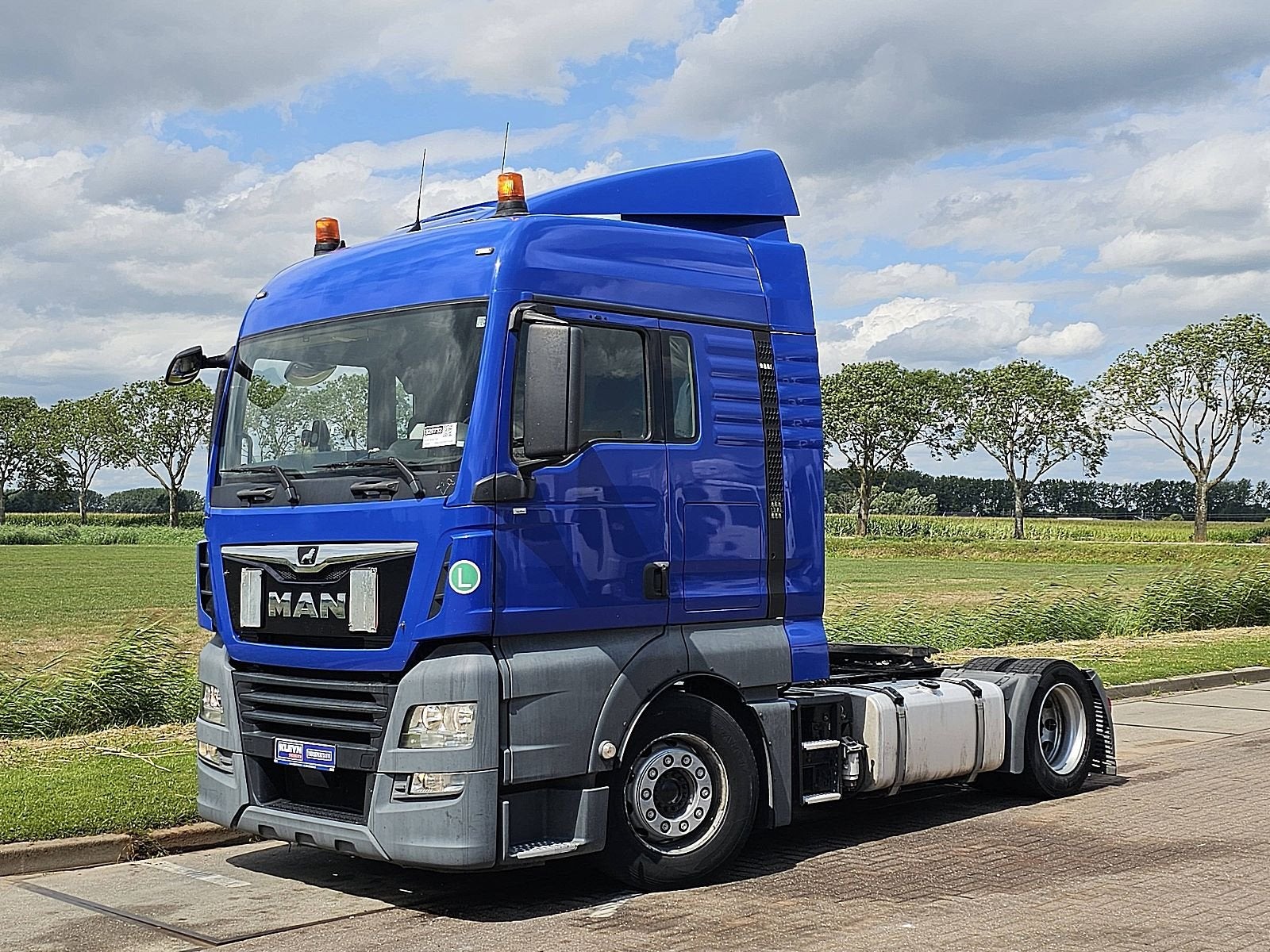 M.A.N. 18.460 TGX, Auto's, Vrachtwagens, Automaat, 460 pk, Euro 6, Blauw
