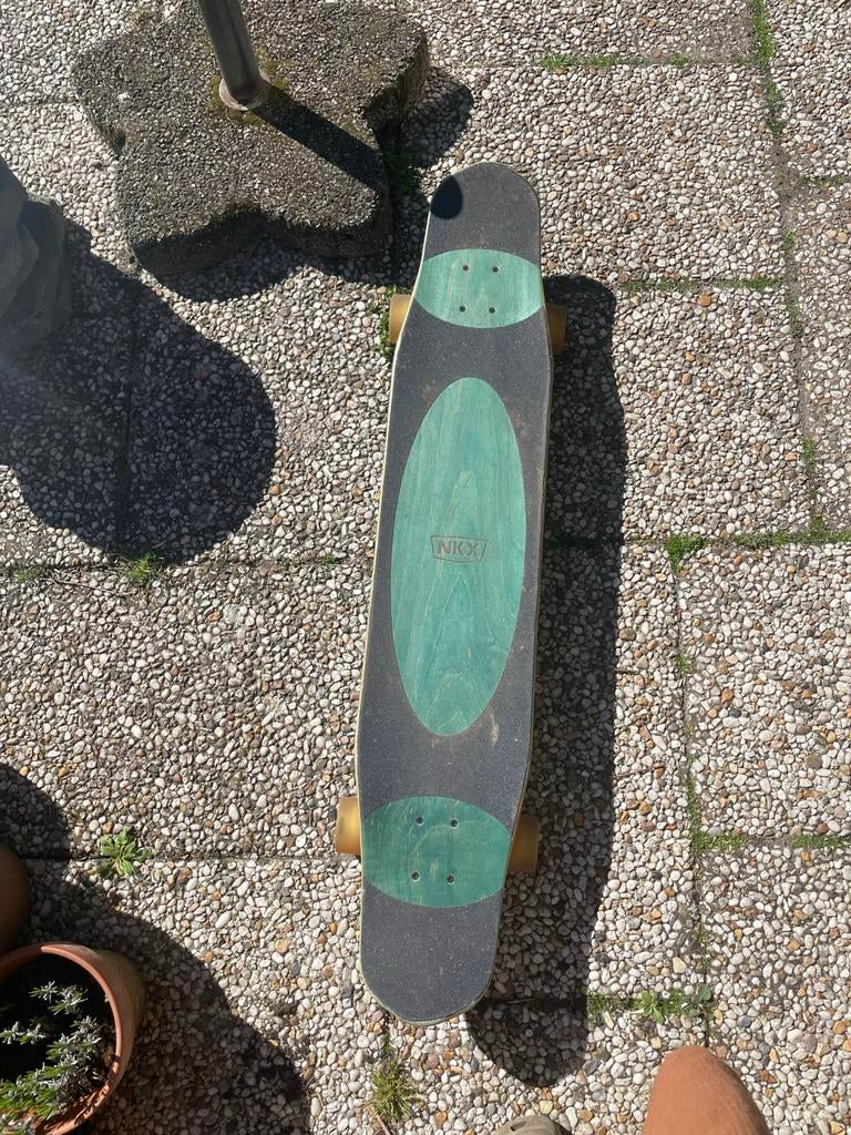 Nkxskate Longboard - Groen alleen ophalen, Ophalen, Gebruikt, Skateboard, Longboard