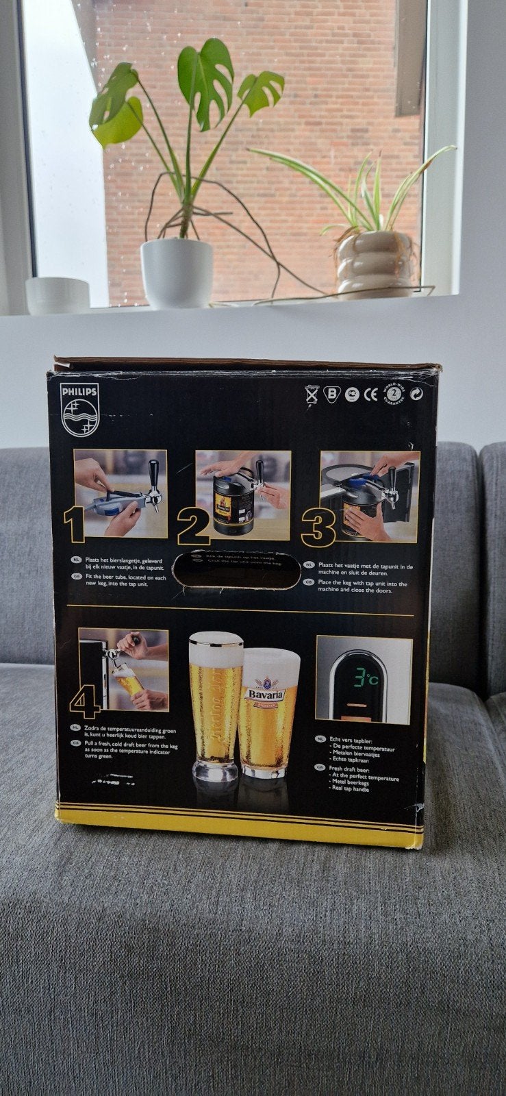 Philips PerfectDraft thuistap - Nieuw in doos, Ophalen of Verzenden, Nieuw, Philips