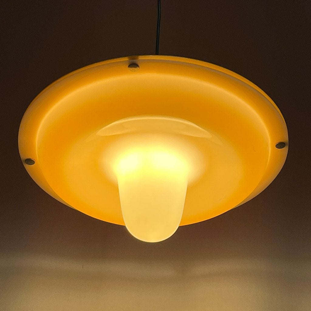 90s design plastic hanglamp post modern pop-art space age, Space Age, Atomic Age, Gebruikt, Plastic Fantastic