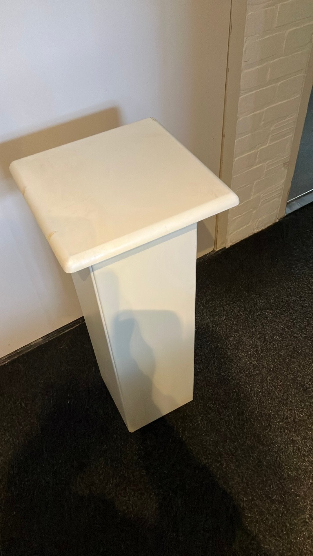 Witte zuil, Huis en Inrichting, Ophalen, Gebruikt