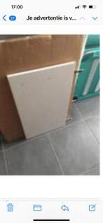 Keukenkast  deurtje wit hout nieuw, Huis en Inrichting, Keuken | Keukenelementen, Wit, Zo goed als nieuw, Minder dan 100 cm, 25 tot 50 cm