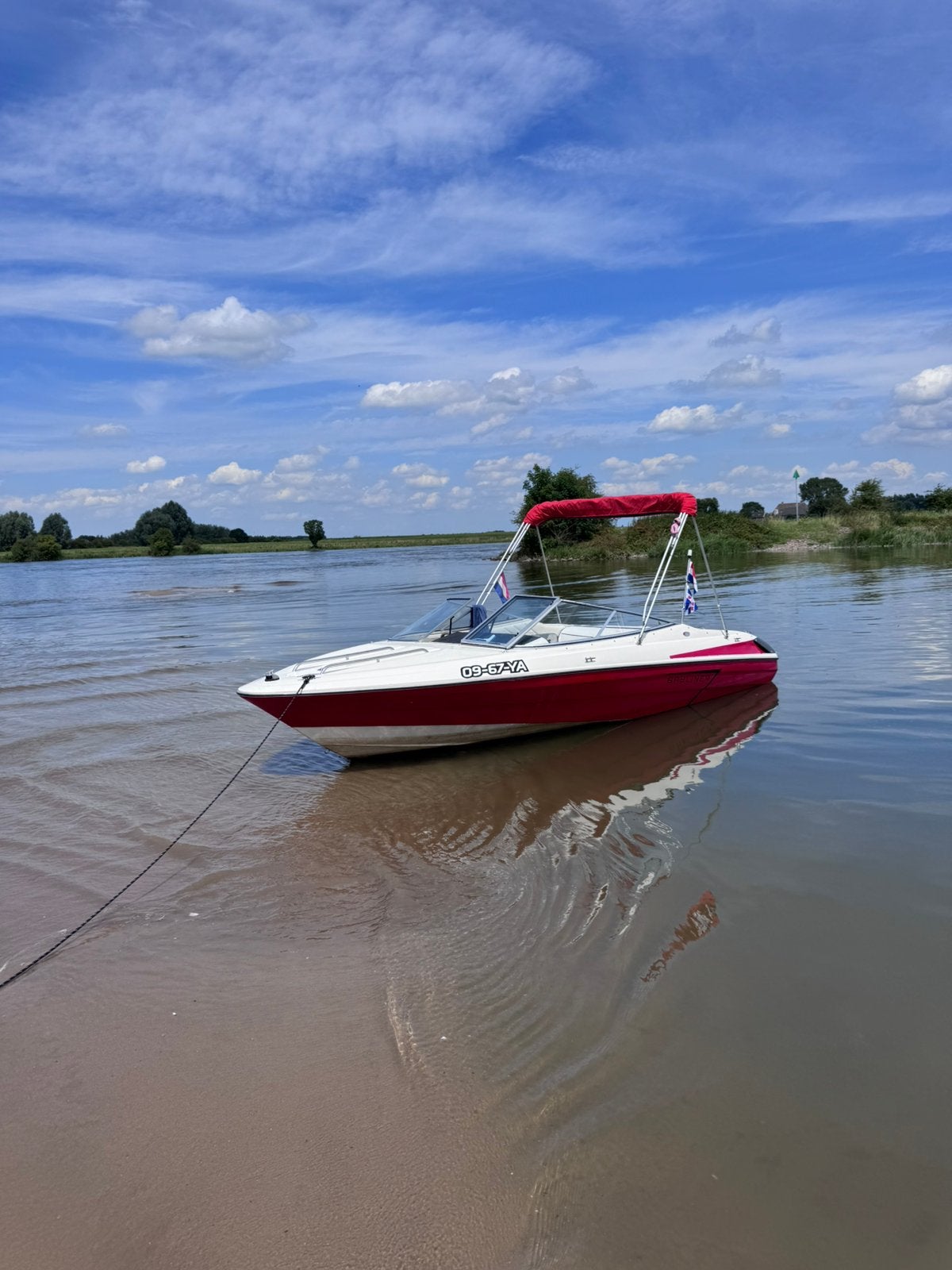 Uniek Bayliner 2051SS Capri 4.3 V6 205pk Lpg Vlemmix Trailer, Ophalen, 70 cm, Binnenboordmotor, 1.00 - 1.50 meter