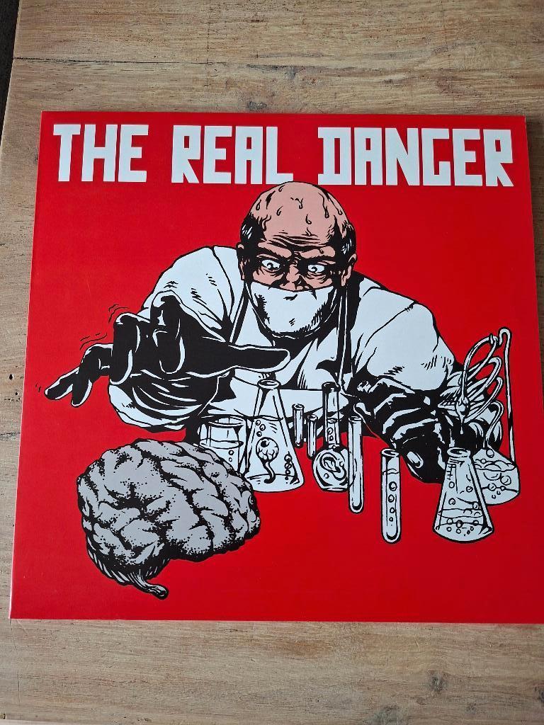 The Real Danger LP  special edition red vinyl, Ophalen of Verzenden, Zo goed als nieuw, 12 inch, Poprock