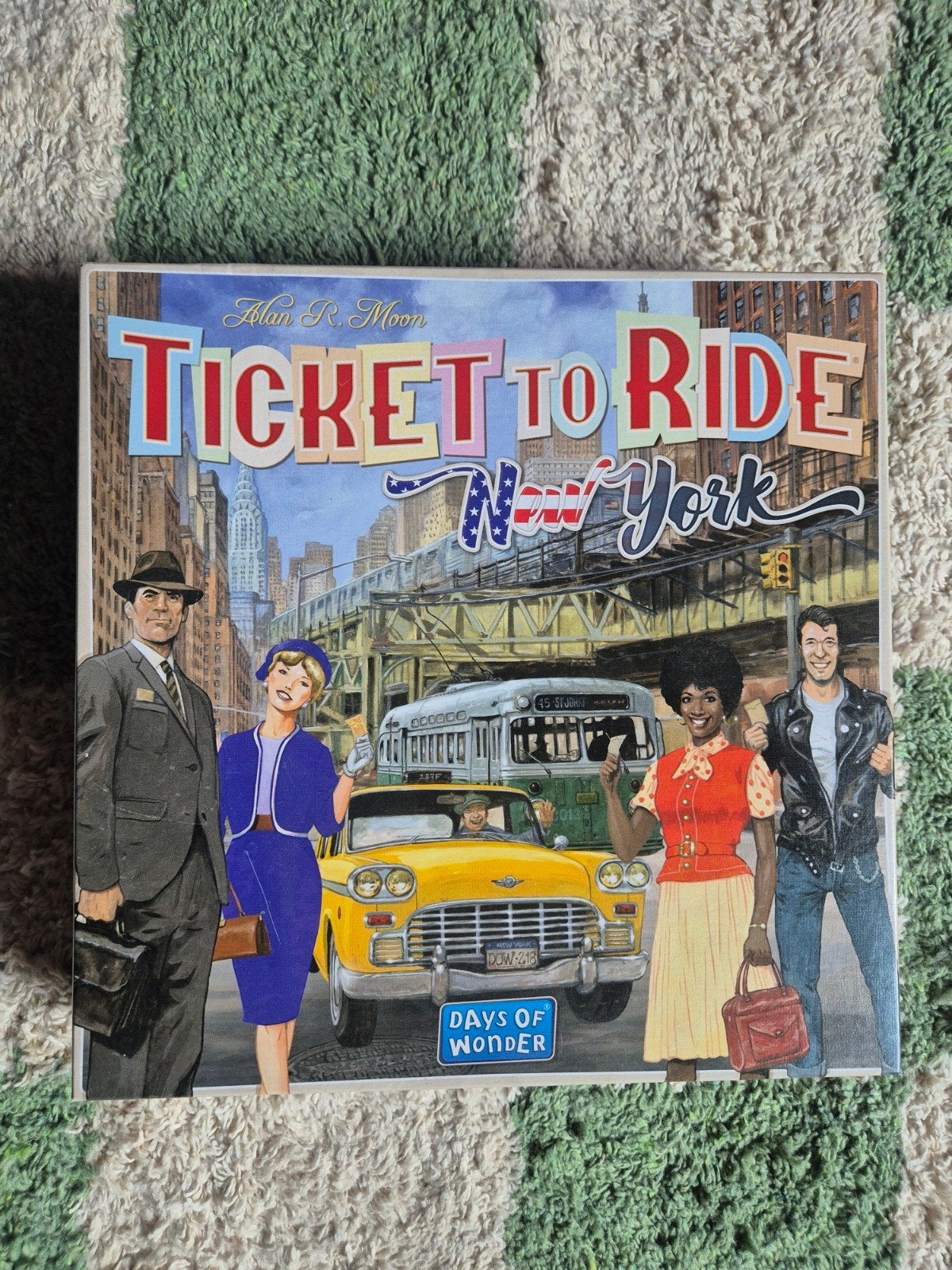 Ticket to Ride New York - Bordspel compleet, Days of Wonder, Ophalen of Verzenden, Zo goed als nieuw, Een of twee spelers