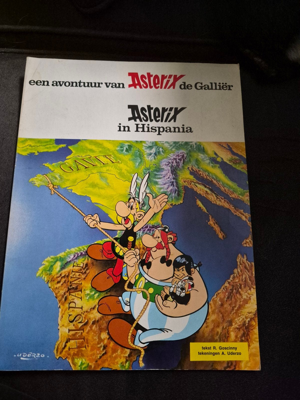 Asterix in Hispania - 1e druk 1972 - Nieuwstaat, Boeken, Eén stripboek, Ophalen of Verzenden, Zo goed als nieuw, René Goscinny, Albert Uderzo