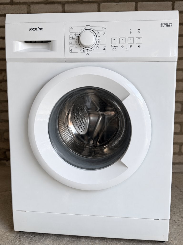 wasmachine proline, Ophalen, Gebruikt, Voorlader, 85 tot 90 cm