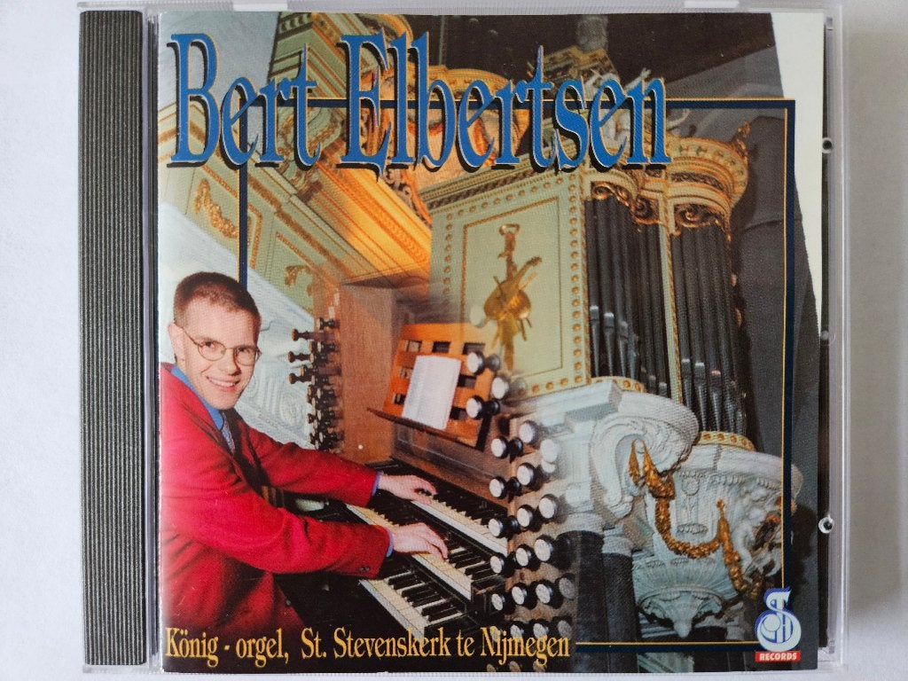 Bert Elbertsen - König orgel St Stevenskerk Nijmegen, Orgel, Ophalen of Verzenden, Zo goed als nieuw, Instrumentaal