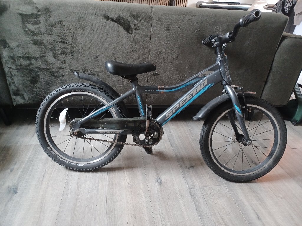 Kinderfiets, Fietsen en Brommers, Fietsen | Jongens, Ophalen, Terugtraprem, Gebruikt, Handrem