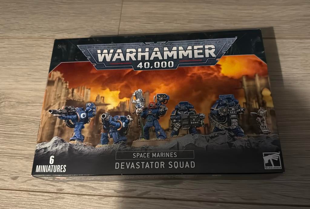Warhammer 40k Space Marines Devastator Squad (nieuw), Ophalen of Verzenden, Zo goed als nieuw, Warhammer 40000