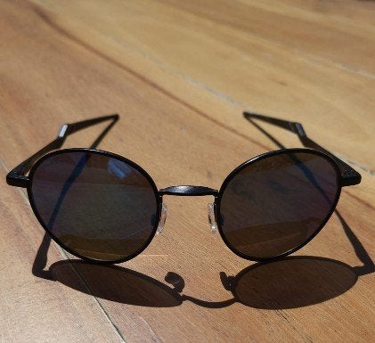 Oakley Terrigal Satin Light Steel/ Prizm Sapphire Polarized, Zonnebril, Blauw, Ophalen of Verzenden, Zo goed als nieuw