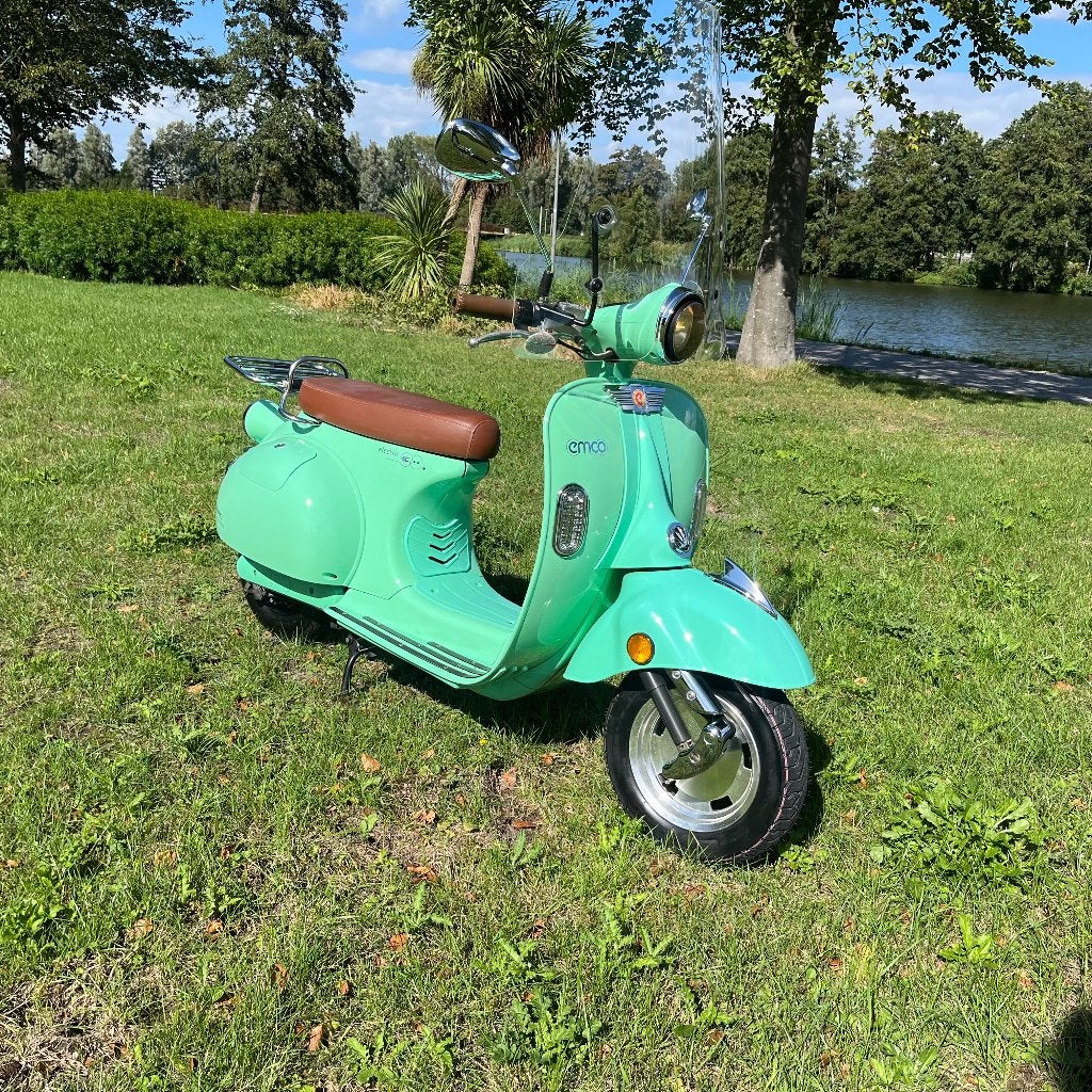 Emco Nova elektrische scooter retro model, Overige merken, Gebruikt, Elektrisch, Ophalen of Verzenden
