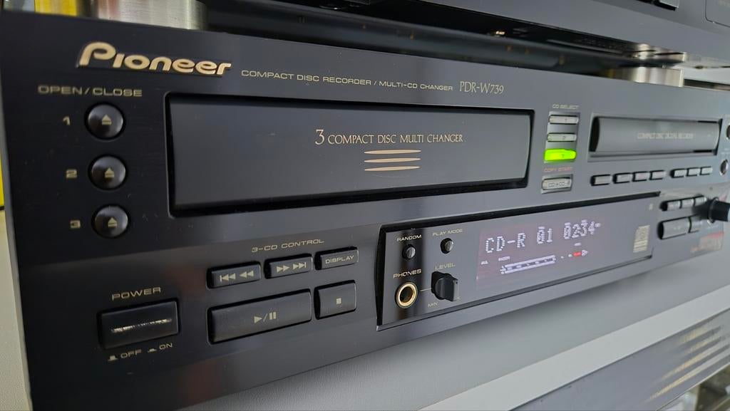 💿 Pioneer PDR-W739 cd wisselaar/recorder 💿, Ophalen, Gebruikt, Cd-speler, Pioneer